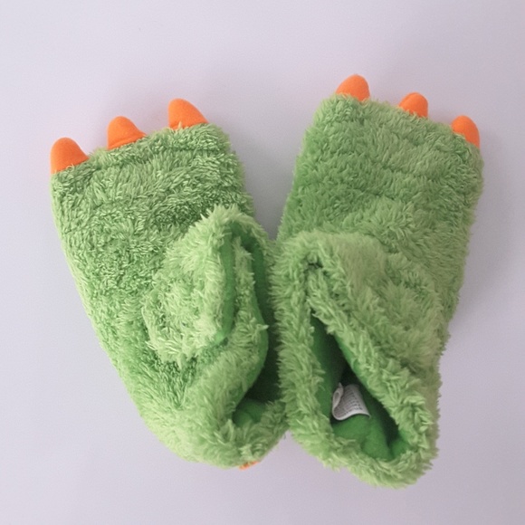 green monster slippers